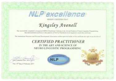 NLP Excellence Certificate